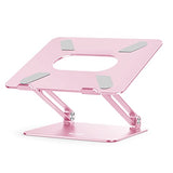 Soporte ergonómico ajustable de laptop, Rosa ‎N19 PINK BoYata