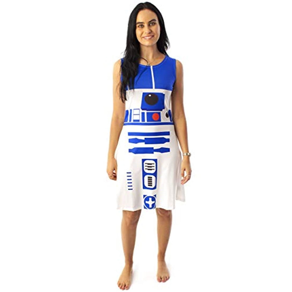 Disfraz Vestido Mujer STAR WARS R2D2, talla M