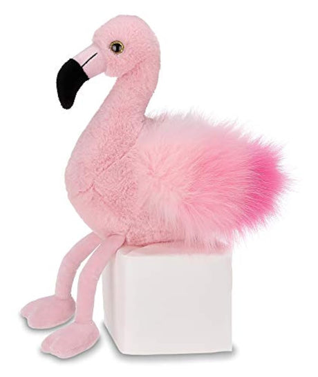 Peluche diseño de Flamingo Rosa 8.3in, Bearington Collection