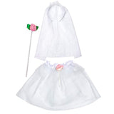 Traje de princesa para niñas, sirena, novia, estrella pop