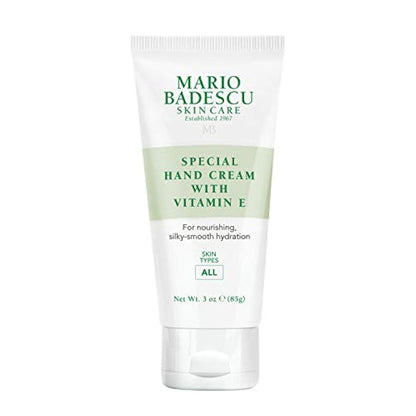 Mario Badescu Crema de Manos Especial Con Vitamina E, 3 oz