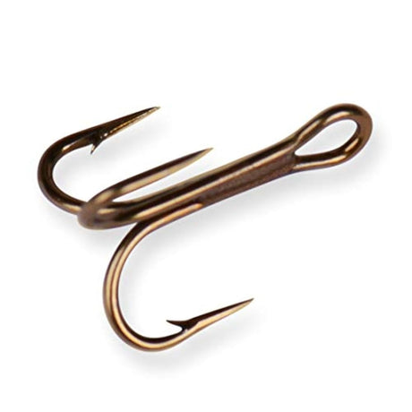 Ganchos de pesca para equipo de pesca color bronce