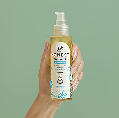 The Honest Company - Aceite corporal orgánico, 4 onzas líquidas