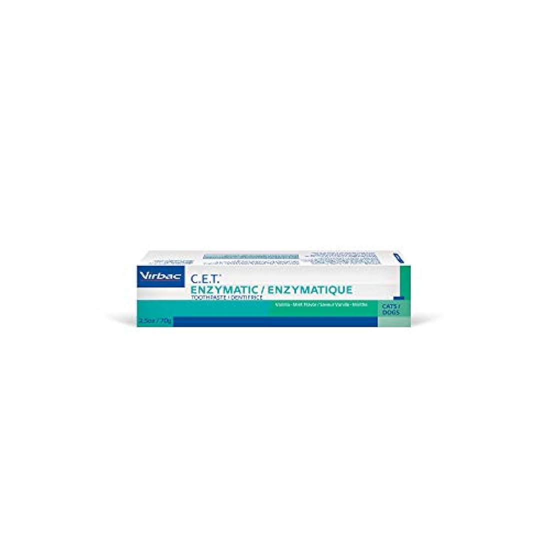 Pasta dental de vainilla y menta 2.47 oz