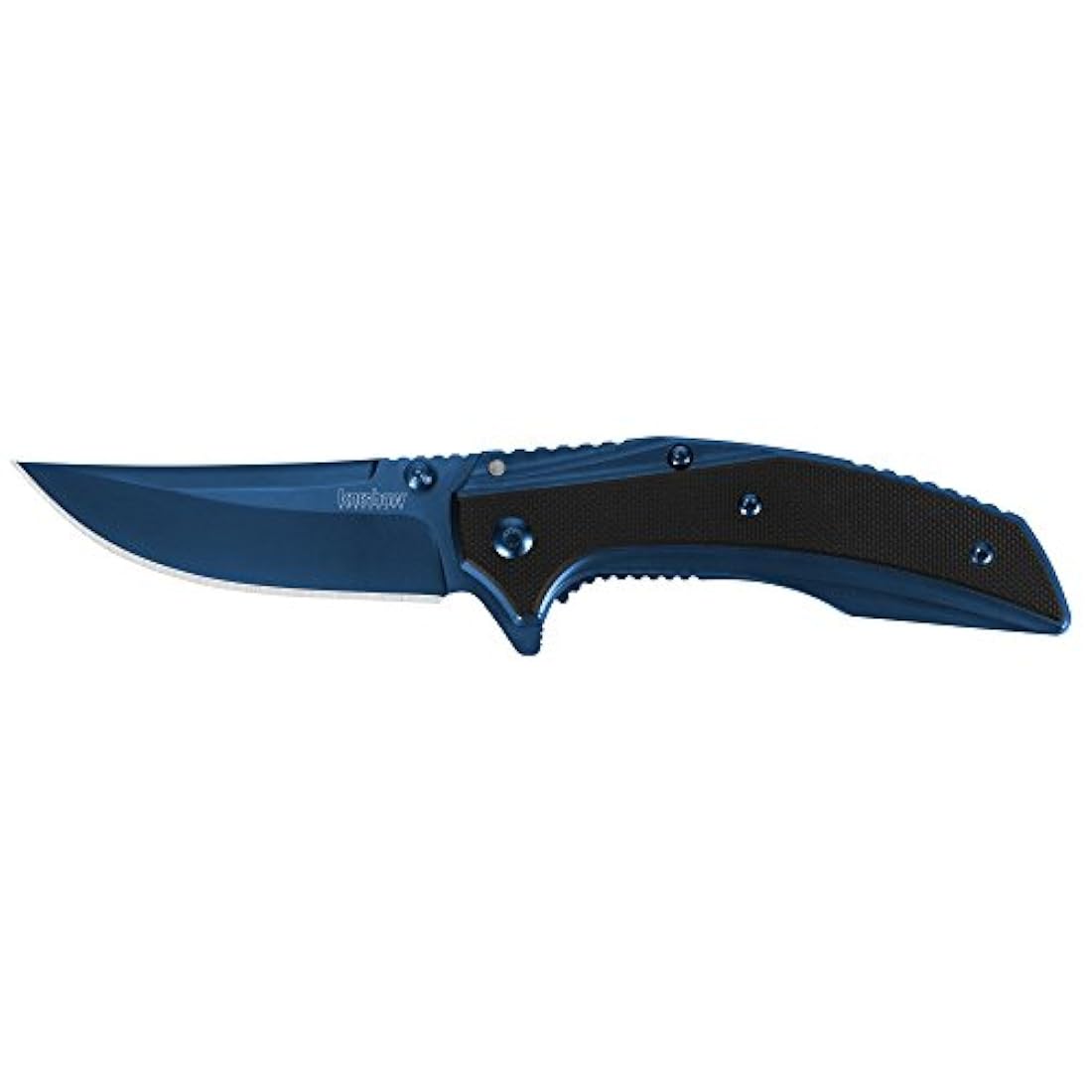 Kershaw hoja de acero  de 3 pulgadas en color azul brillante