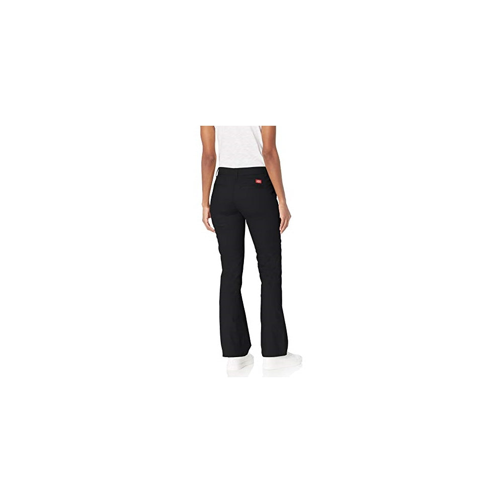 Pantalón de sarga elástico delantero plano Talla XXL