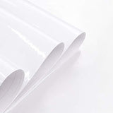 Abyssaly - Papel pintado de vinilo blanco brillante