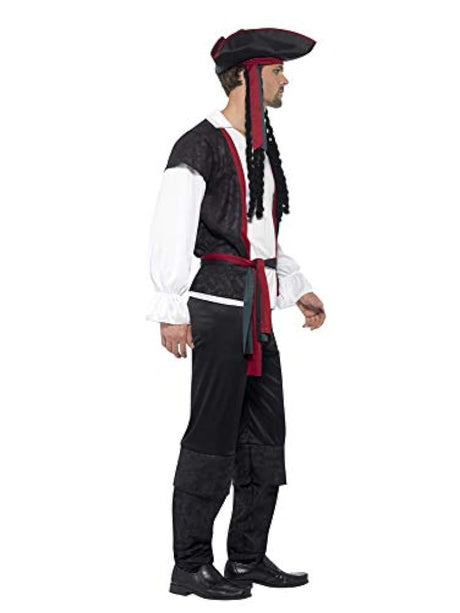 Disfraz de capitán pirata Smiffy's para hombres
