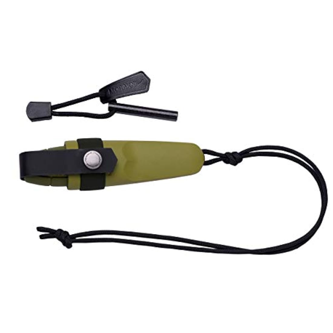 Kit de cuchillos con hoja de acero inoxidable Morakniv Eldris y cuello Incluye cordón e iniciador de fuego