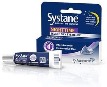 Ungüento lubricante nocturno para ojos, tubo 0.12 oz