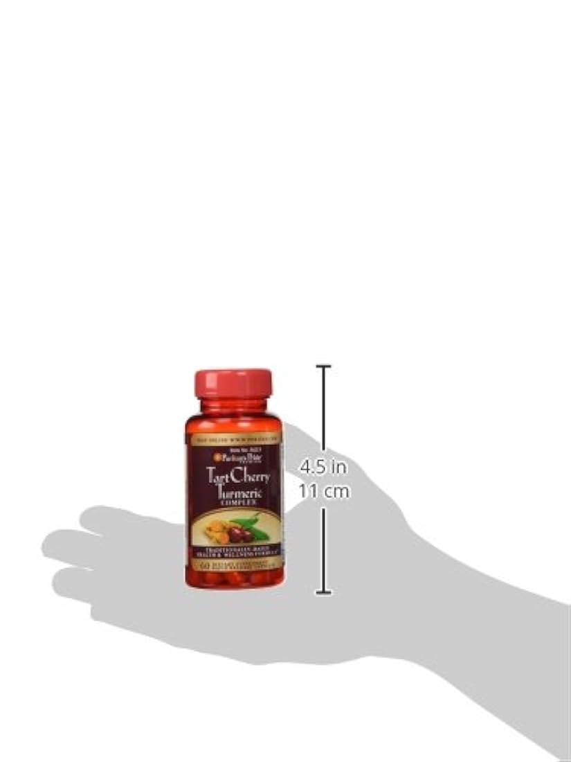 Puritan's Pride Tart Cereza Turmeric complex-60 Cápsulas