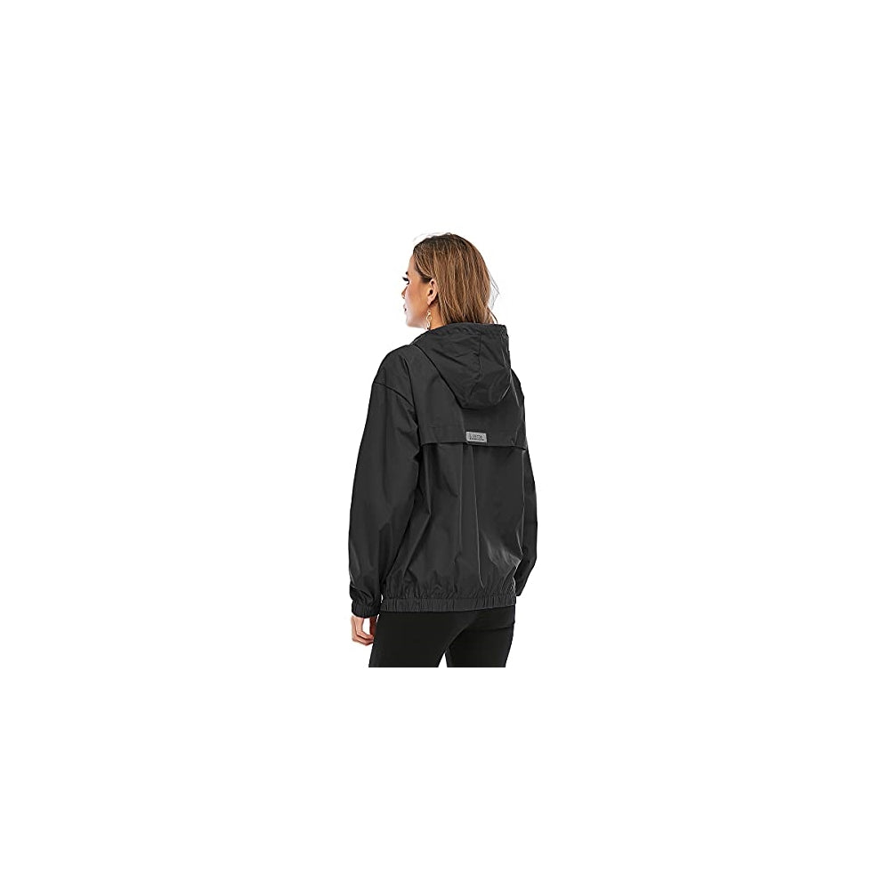 Chaqueta impermeable ligera para dama deportiva