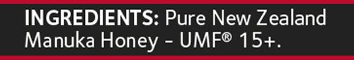 Certificación Comvita UMF 15 (Super Premium) Miel de Manuka