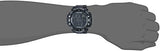 Reloj cronógrafo digital con correa de resina para hombre