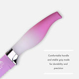 Set 6 Ronda de cuchillo de acero inoxidable con mango de PP