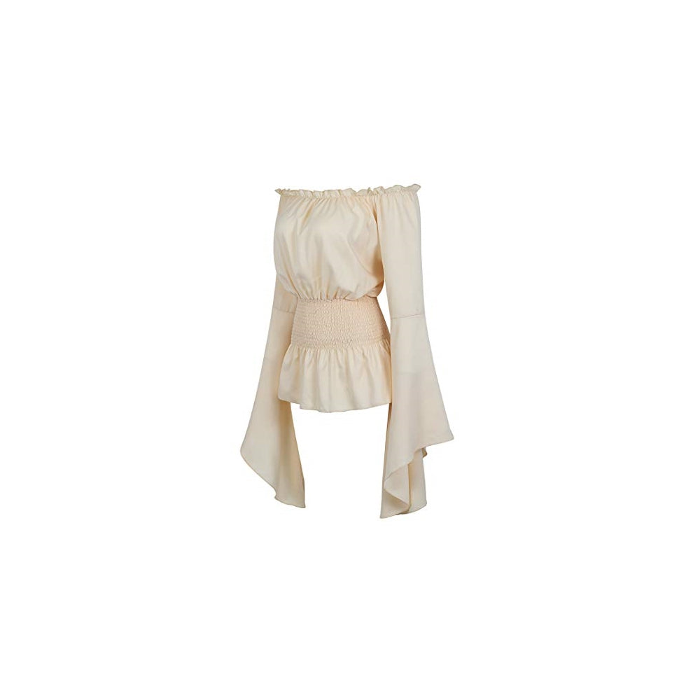 Disfraz de cosplay Blusa victoriana de manga larga XS