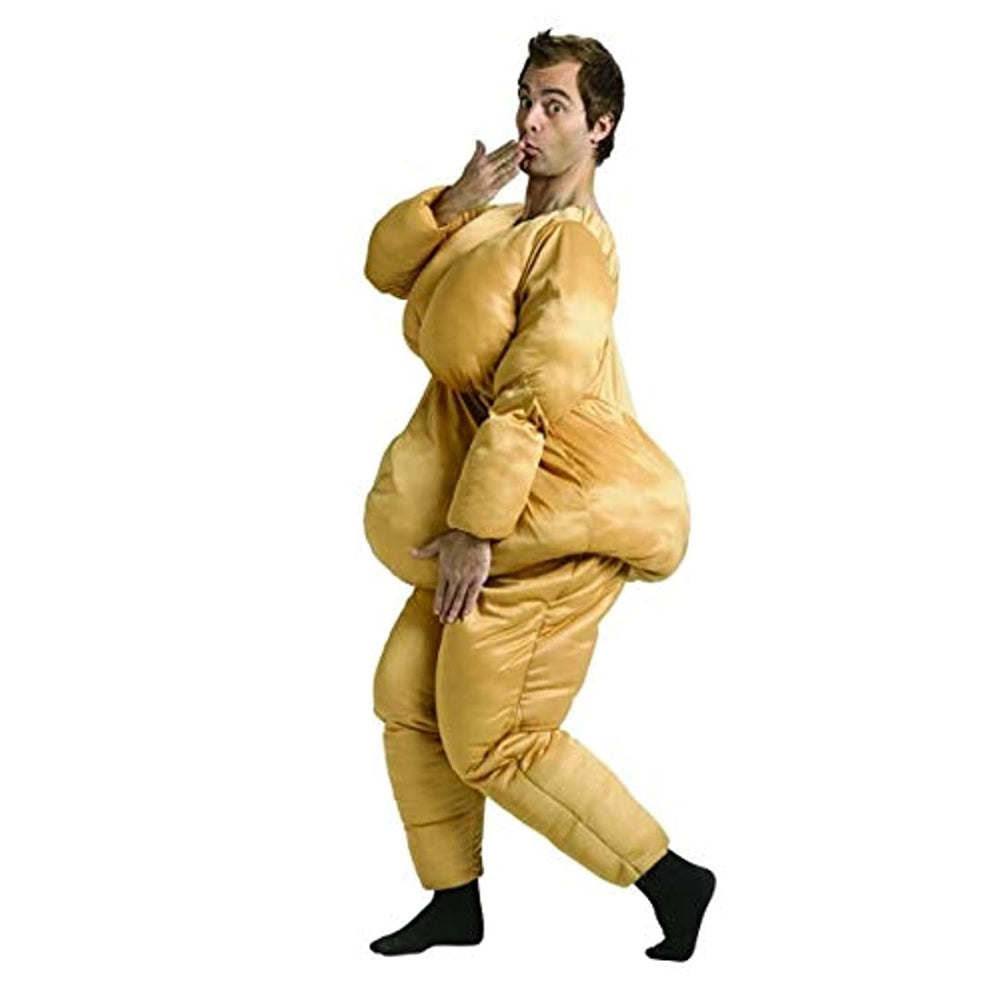 Disfraces - Traje de grasa unisex para adultos