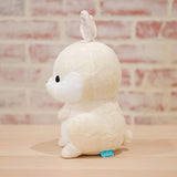 peluche de conejo suave y cremoso, color blanco,