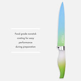 Set 6 Ronda de cuchillo de acero inoxidable con mango de PP