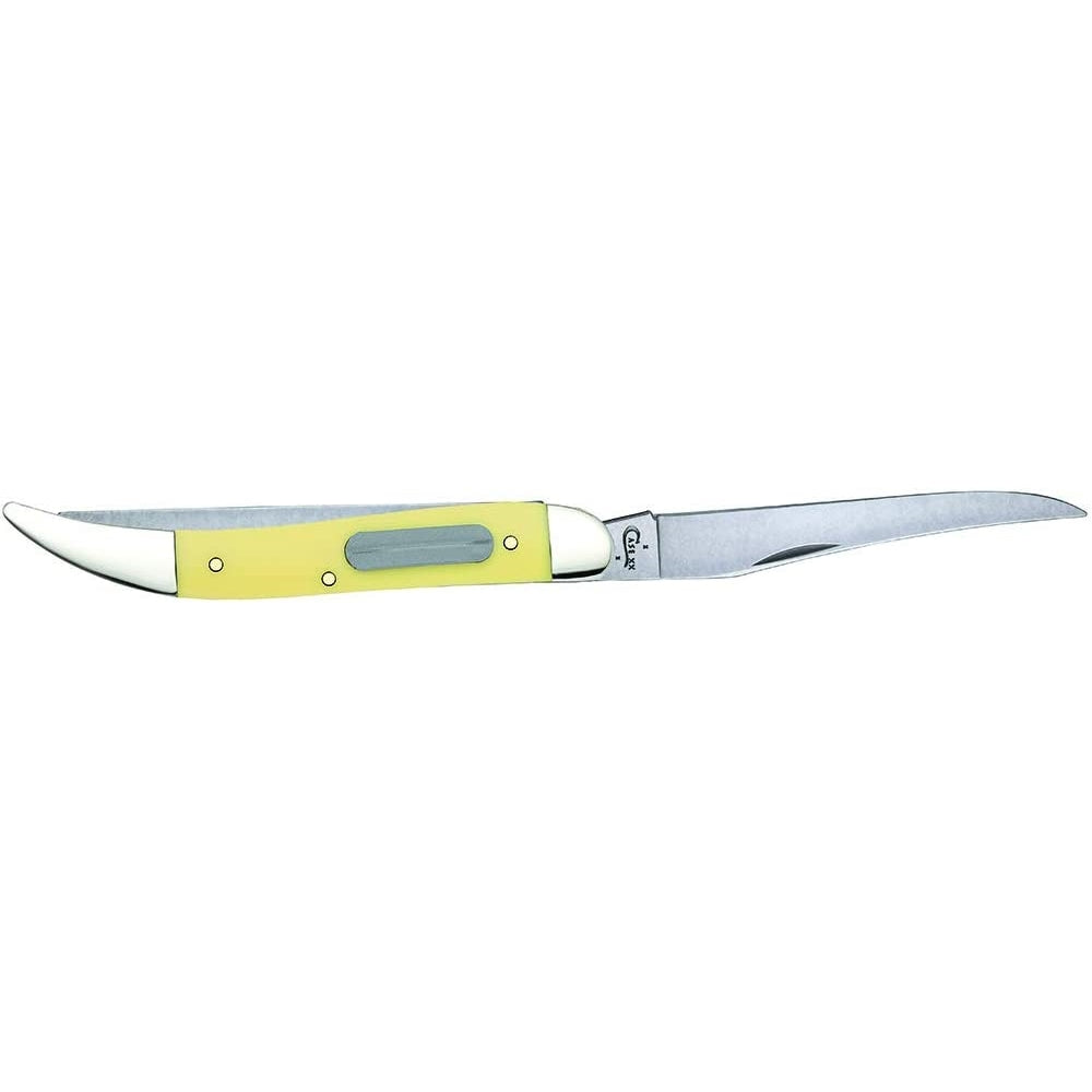 Cuchillo de bolsillo de pesca amarillo