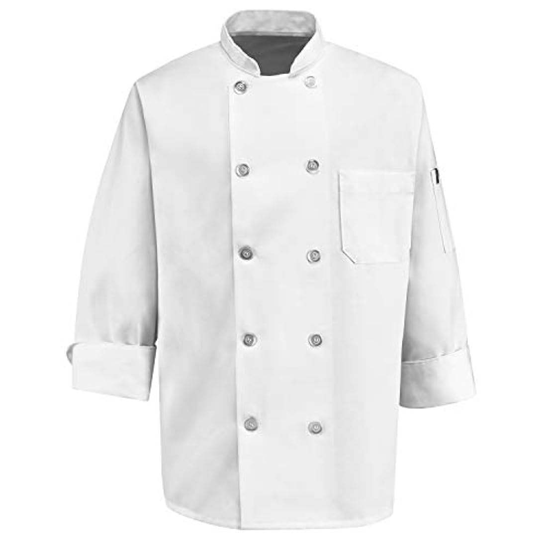 Chef Designs Men's Rk Ten Pearl Button Chef Coat