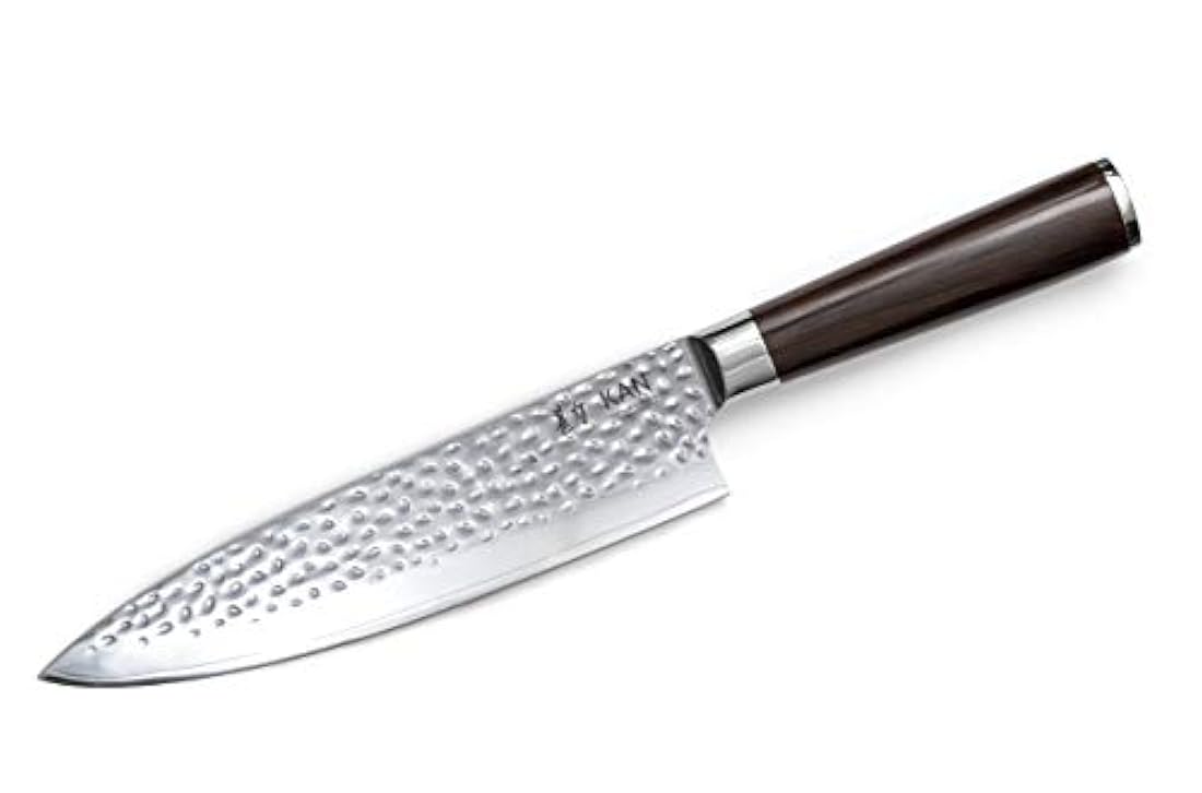 KAN Core VG-10 - Cuchillo de chef 8.0 in, 67 capas, Damasco