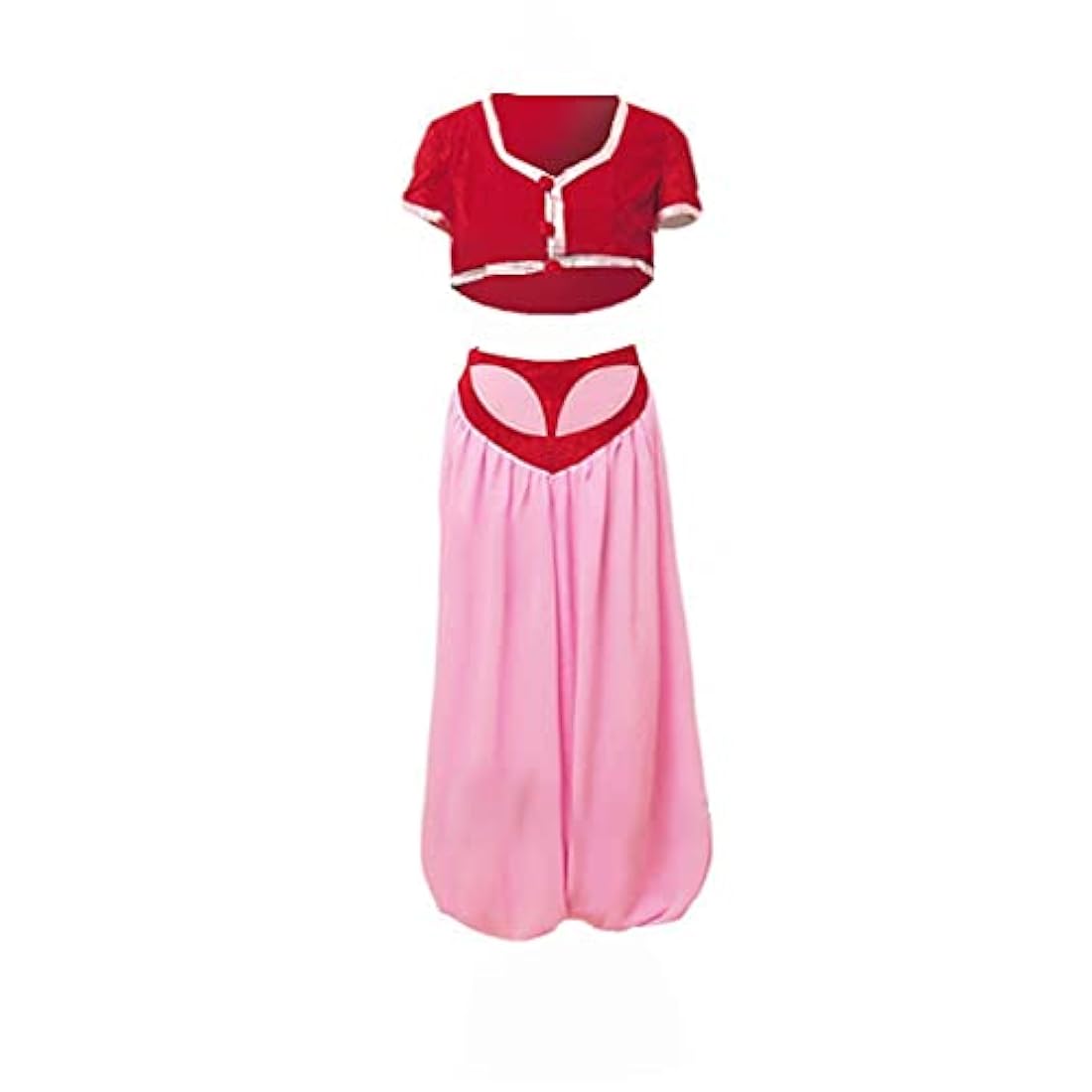 Disfraces Disfraz de Jeannie para mujer, color rojo