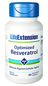 Cápsulas vegetarianas optimizadas de resveratrol,60 unidades