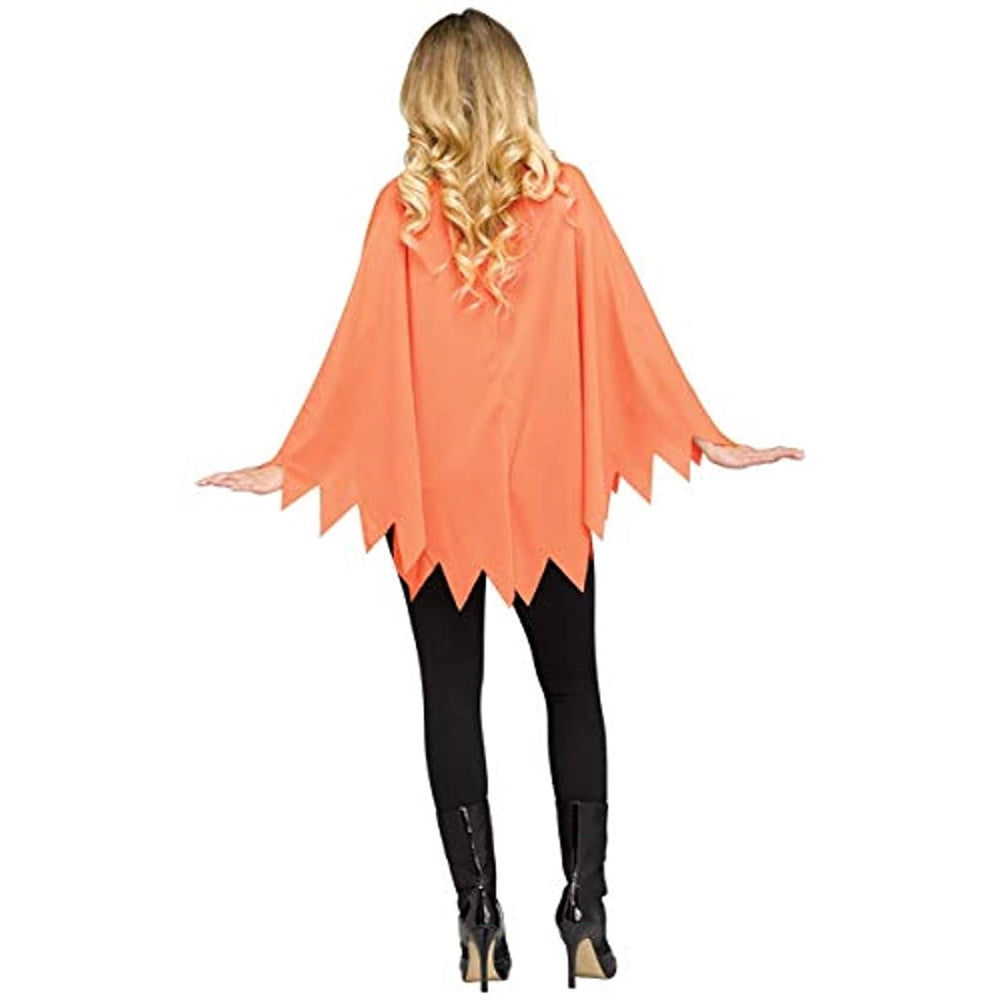 Disfraces Poncho de calabaza adulto