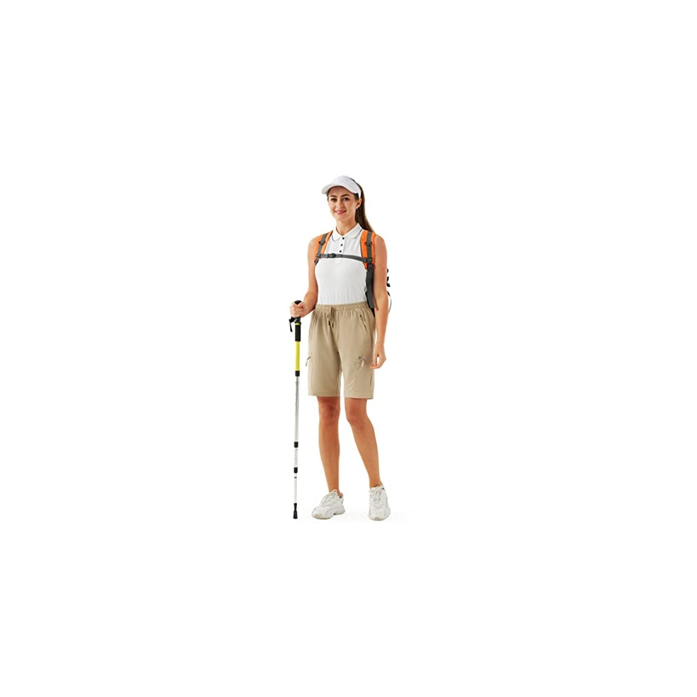 Shorts cortos tipo cargo de senderismo para mujer XXL