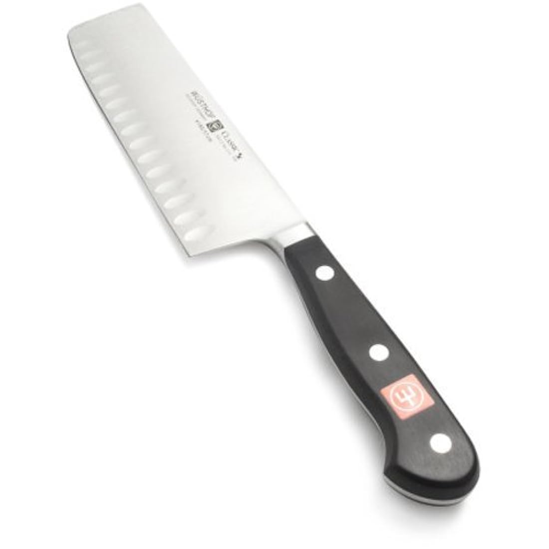 Cuchillo Nakiri de Wusthof clásico de borde hueco