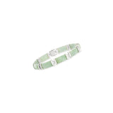 Pulseras y tobilleras de plata de la buena fortuna de jade