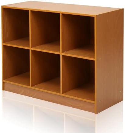 Estantería Cubo 3x2 Furinno con Bins, Organizador Básico