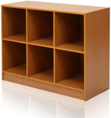 Estantería Cubo 3x2 Furinno con Bins, Organizador Básico