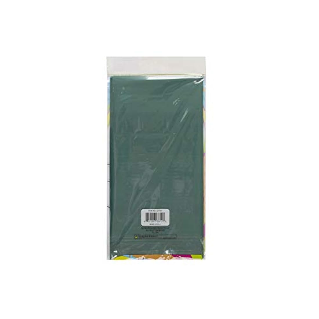 Manteles de plástico para mesas rectangulares, 12 unidades