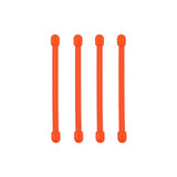 Amarres reutilizable hule lazos (2-Pack de 4)