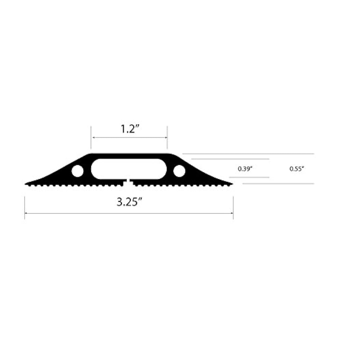 D-Line - Funda para cable de suelo y protector de cable