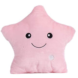 Almohada de peluche con forma de estrella