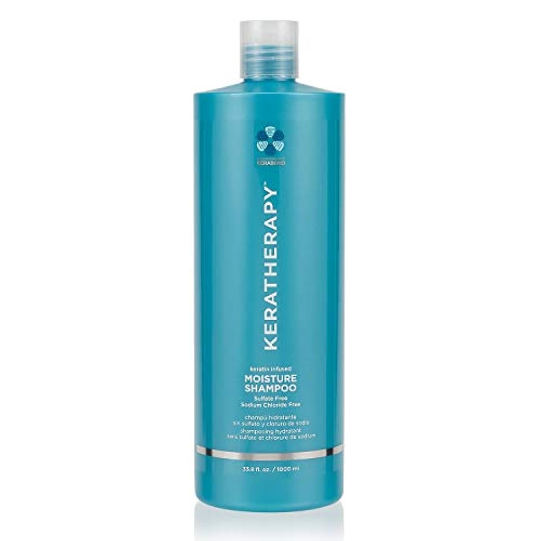 Champú con infusor de queratina para la humedad, 83,8 oz