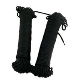 TACO Marine COK-0008B-1 Dacron Line - 1/8 x 100 pies, negro