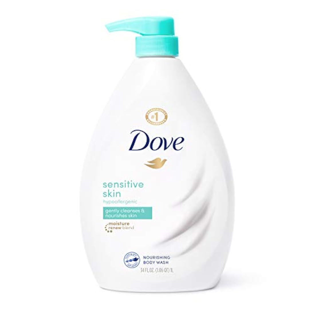 Dove Men + Care Dove gel de baño piel sensible 34 oz