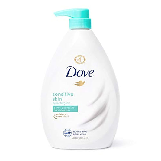 Dove Men + Care Dove gel de baño piel sensible 34 oz