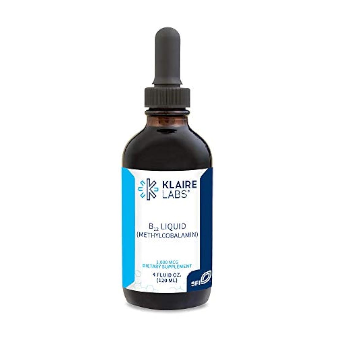 B12 Methylcobalamin líquido 4 fl oz 1 mg
