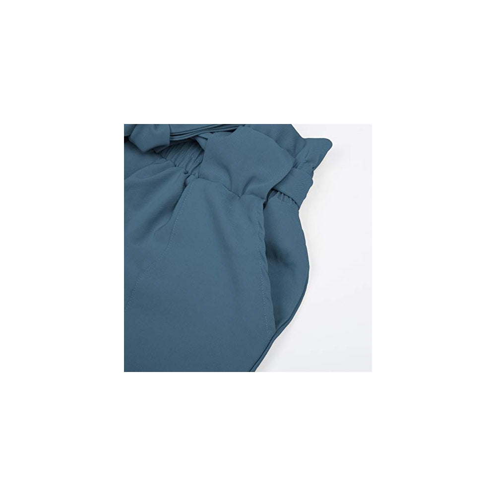 Pantalones de mujer con bolsillos, cintura alta Talla XS