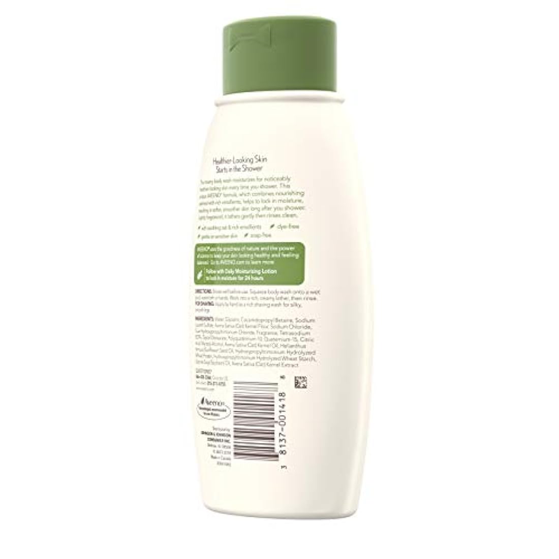 Aveeno Daily Hidratante Body Wash - 12 onzas