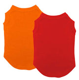 Camisetas para perro 2 unidades, talla pequeña