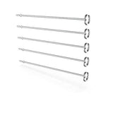 Pinchos para parrilla, tamaño mediano Marca NINJA Gris