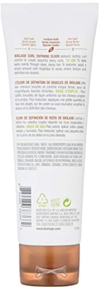 Gel para rizos sin alcohol 4.2 onzas líquidas