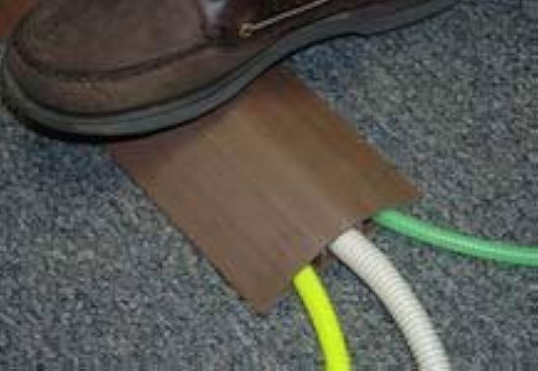 D-2 funda para cables con conducto de goma Marrón