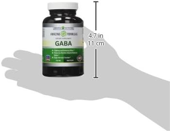 Suplemento Sin OMG  Amazing Formulas Pharma GABA 750 mg
